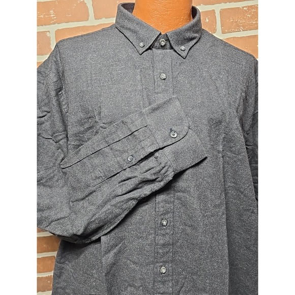 UNTUCKit‎ Men's Shirt XXXL Tall Regular Long Sleeve Button-down Grey Dad - Picture 2 of 10